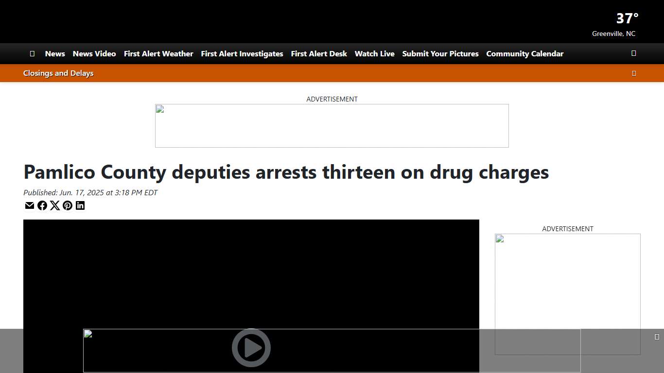 Pamlico County deputies arrests thirteen on drug charges